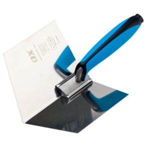 OX Pro Dry Wall Internal Corner Trowel - 102 x 127mm / 4 x 5 inch