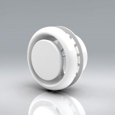 Ceiling Vent Diffuser With Fixing Ring (100) - VKC306F