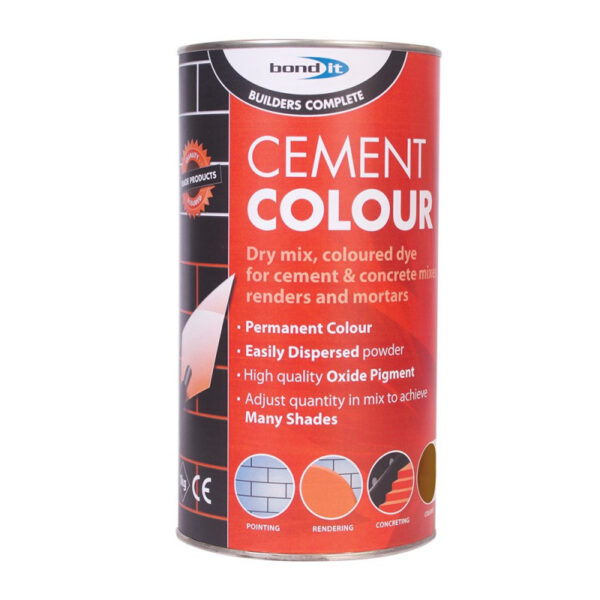 Bond It Powdered Cement Dye Black 1kg - BDH060BL