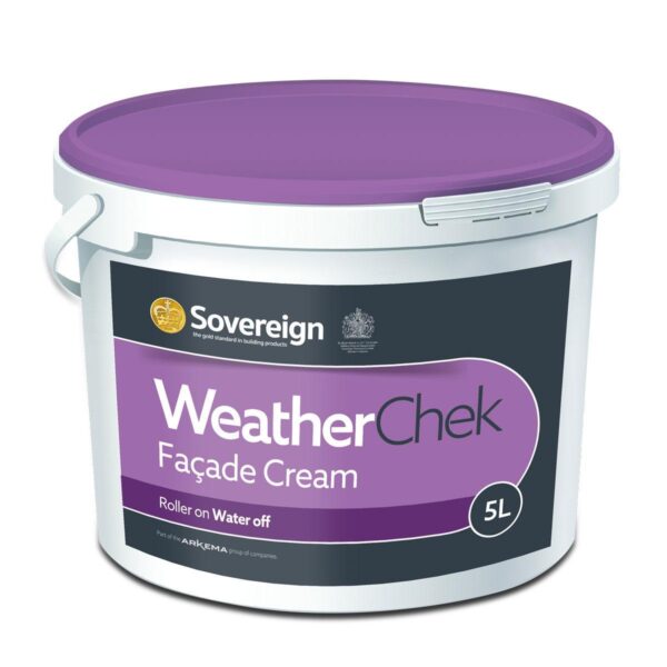 Sovereign Weather Check Facade Cream - 5ltr