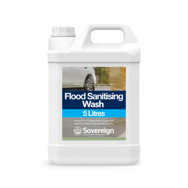 Sovereign Flood Sanitising Wash - 5ltr
