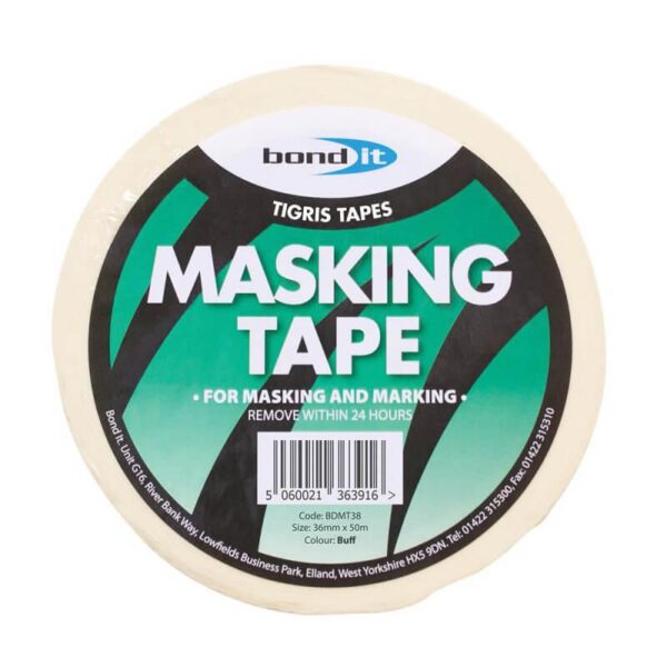 Bond It Masking Tape 36mm x 50m