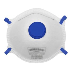 FFP2 NR Valved Dust/Mist Respirator Mask - Box x 12