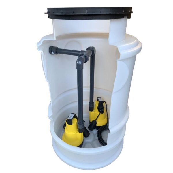 NPS PRO XL Basement Cellar Twin KSB301 Ground Water Sump Pump Station