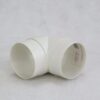 Round VKC300 Plastic Ducting 100mm 90 Deg Bend
