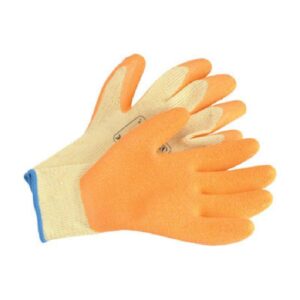 Orange Gripper Gloves
