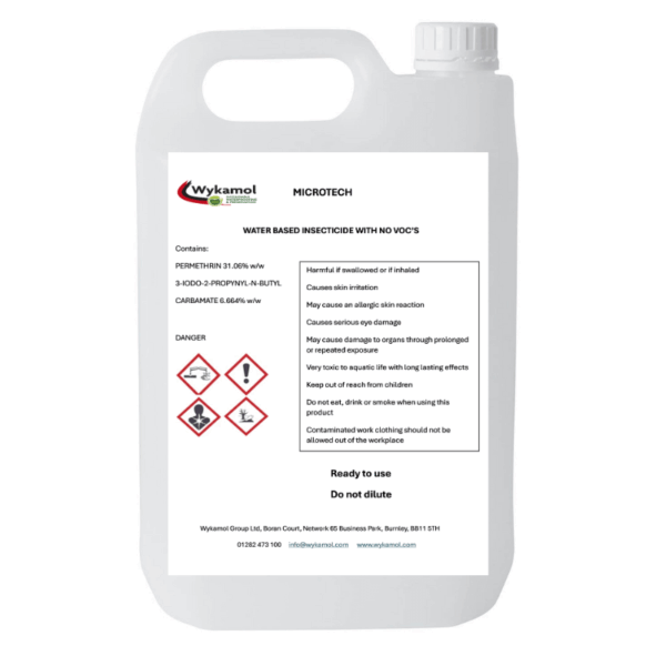 Wykamol Microtech Ready2Go Woodworm Insecticide – 5ltr