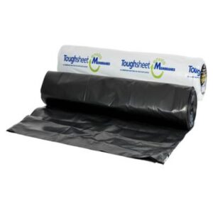 Damp Proof Membrane - Black - 4mt x 25mt 300mu 1200g