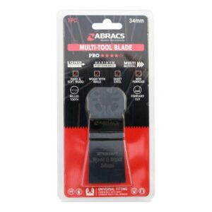 Abracs PRO Multi Tool Blade For Wood & Metal - 34mm (Pack of 5)