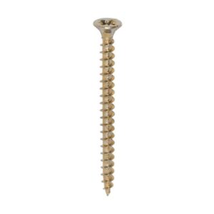 Timco Solo Chipboard & Woodscrews - PZ - Double Countersunk - Yellow