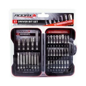 Addax Mixed S2 Driver Bit Set (37 Piece)