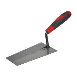 Faithfull Welded Bucket Trowel With Soft Grip Handle - 180mm (7in).