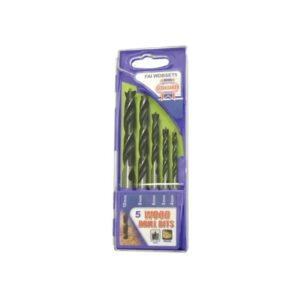 Faithfull Lip & Spur Wood Drillbit (5 Piece Set)