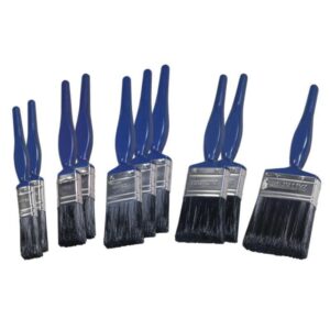 Faithfull Utility Paint Brush Set (10 Piece)