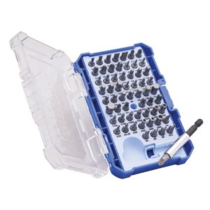 Faithfull 61 Piece Screwdriver Bit Set