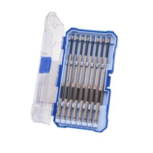 Faithfull Long Series Impact Driver Bit Set