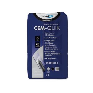 Bond It LevelMaster Cem-Quik Rapid Set Mortar