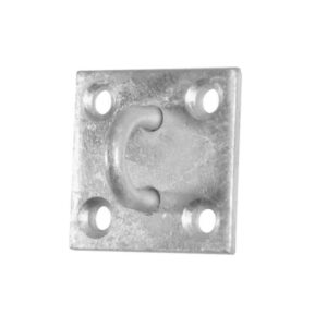 Faithfull Staple On Plate - Galvanised