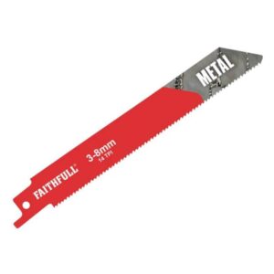 Faithfull Sabre Saw Blade Metal 150mm 14 TPI (Pack 5)