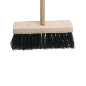 Faithfull Broom PVC - 325mm (13in) - Head complete with Handle
