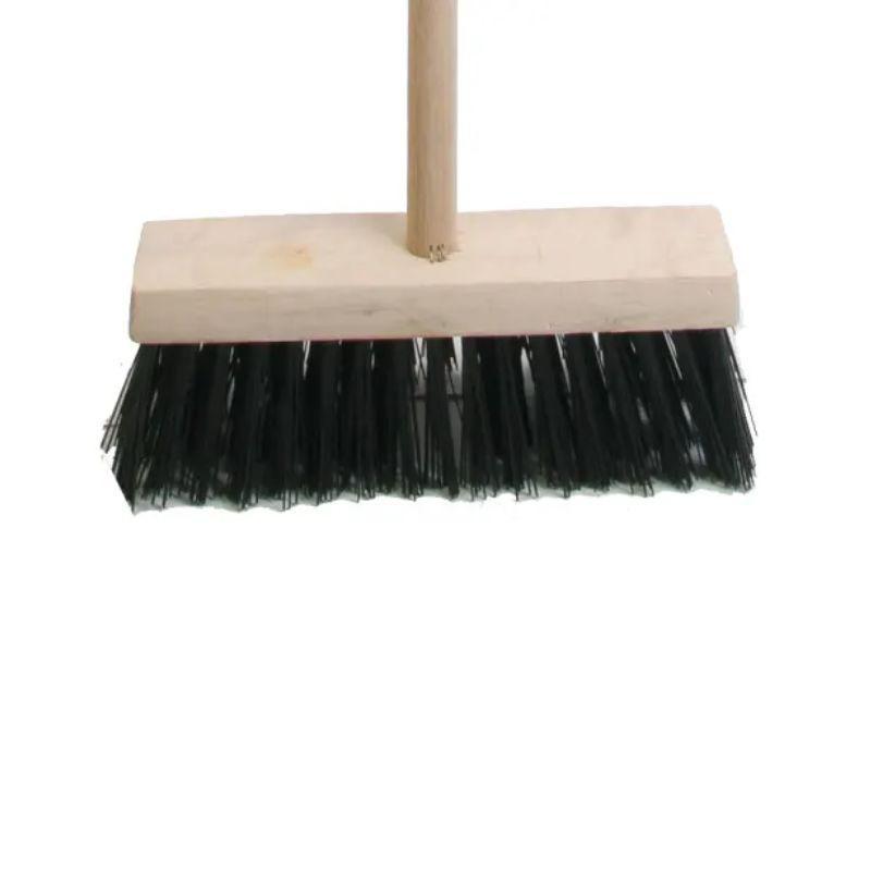 Faithfull Broom PVC - 325mm (13in) - Head complete with Handle