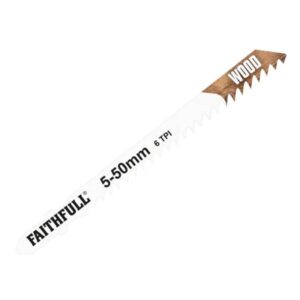 Faithfull Wood Jigsaw Blades Pack of 5