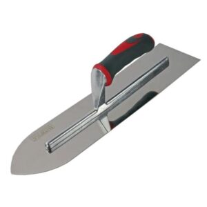 Faithfull Flooring Trowel Stainless With Steel Soft Grip Handle