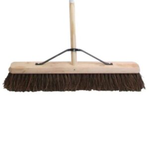 Faithfull Stiff Bassine Broom 600mm (24in) + Handle & Stay