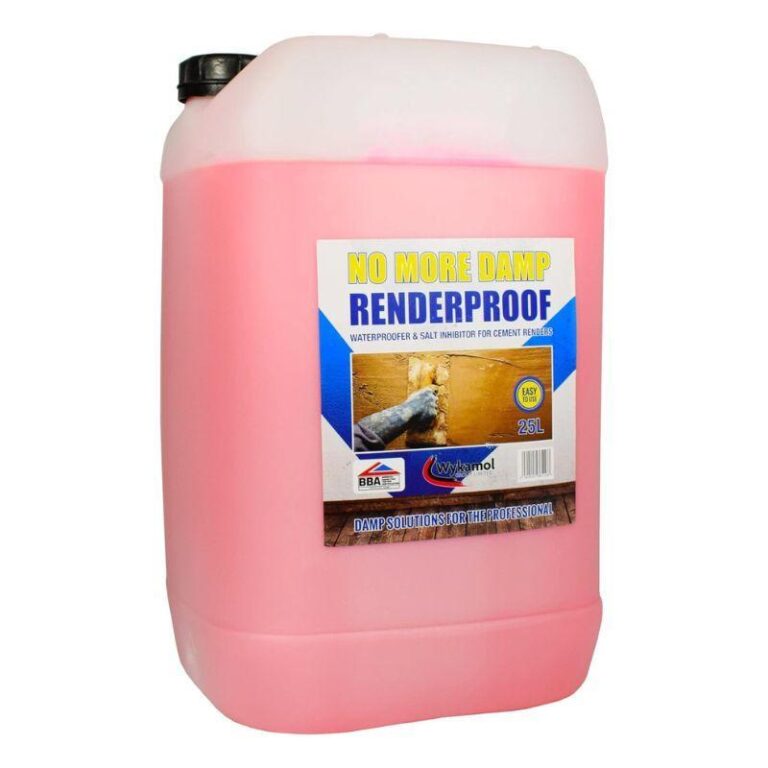 Render Additives Wykamol Renderproof Cement Render Additive - 25 Litre - Preservation Shop
