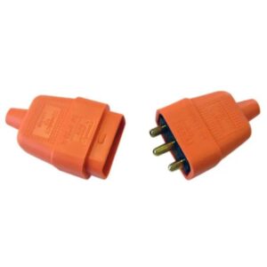 Dencon Connector 10A 3 Pin Orange
