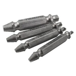 Faithfull Screw Extractor Kit - 4 piece set