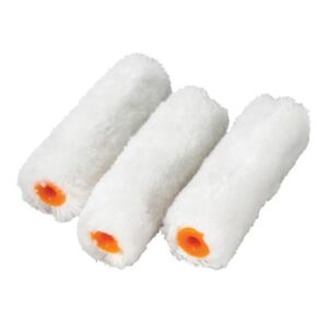 Faithfull Medium Pile Mini Roller Refills 100mm (4in) Pack of 10