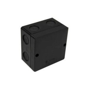 Dencon IP66 Junction Box Black 81 x 81mm