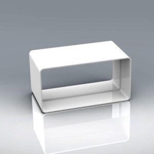 Flat Channel Ducting Connector - 110 x 54mm