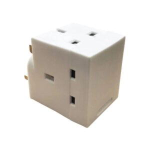 Dencon Fused Adaptor 3 Way 13A Fused