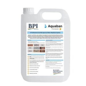 Aquaban Professional Water Repellent Treatment - 5 Ltr