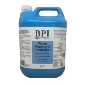 BPI Water Resistant Plasticiser For Mortar & Render - 5ltr