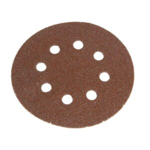 Faithfull Hook & Loop Sanding Disc 125mm DID3 Very Fine (Pack of 5)