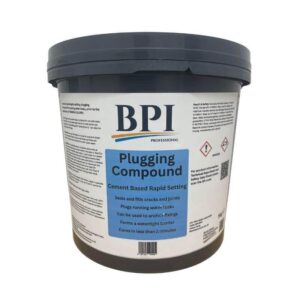 BPI Plugging Compound – Rapid Setting Water Leak Sealer - 5kg