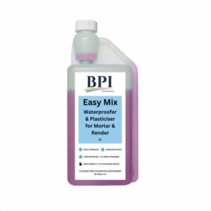 BPI Easy Mix Waterproofer & Plasticiser for Mortar & Render - 1 Ltr