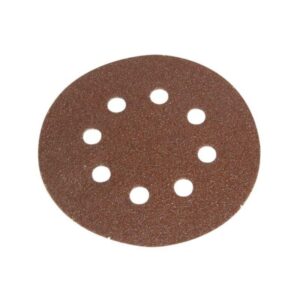 Faithfull Hook & Loop Sanding Disc 125mm DID3 Medium Fine (Pack of 5)