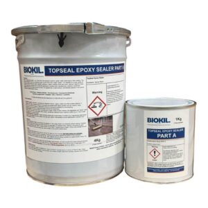 BIOKIL. Topseal Epoxy Bonding Sealer - Epoxy Primer & Sealer (Clear- 5Kg)