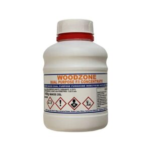 BIOKIL Woodzone Dual Purpose Wood Preservative Concentrate 400g – Woodworm & Rot Treatment