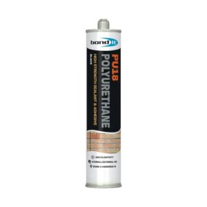 Bond It PU18 Polyurethene Adhesive & Sealant - Black - 310ml