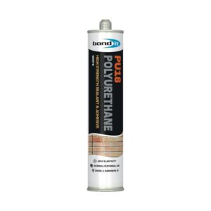 Bond It PU18 Polyurethene Adhesive & Sealant - White - 310ml