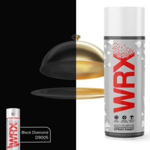 WRX Multi Purpose Spray Paint - Diamond Black - 400ml