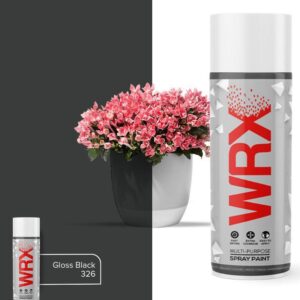 WRX Multi Purpose Spray Paint - Gloss Black - 400ml